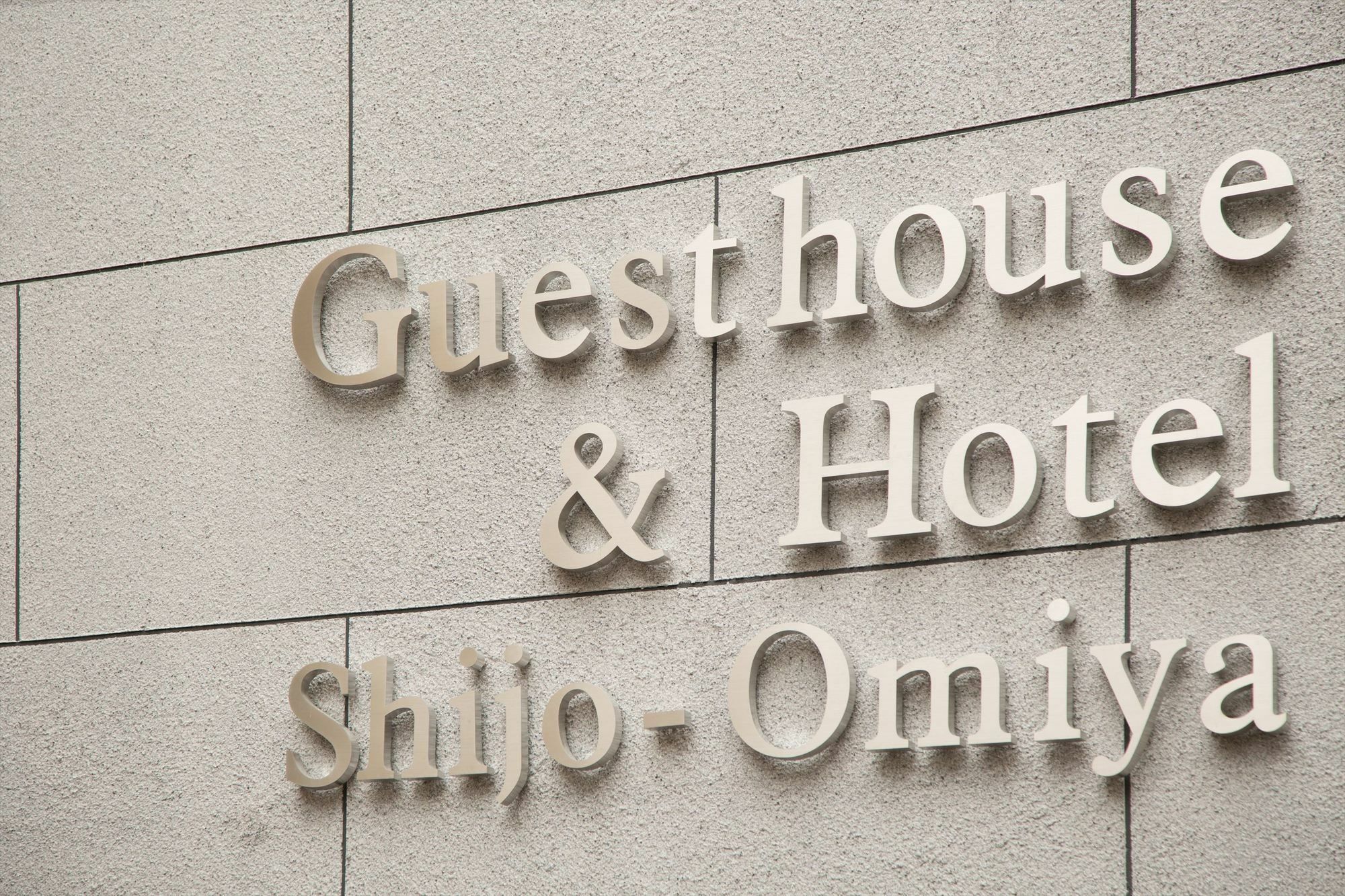 Shijo Omiya Guesthouse And Hotel Kyoto Extérieur photo